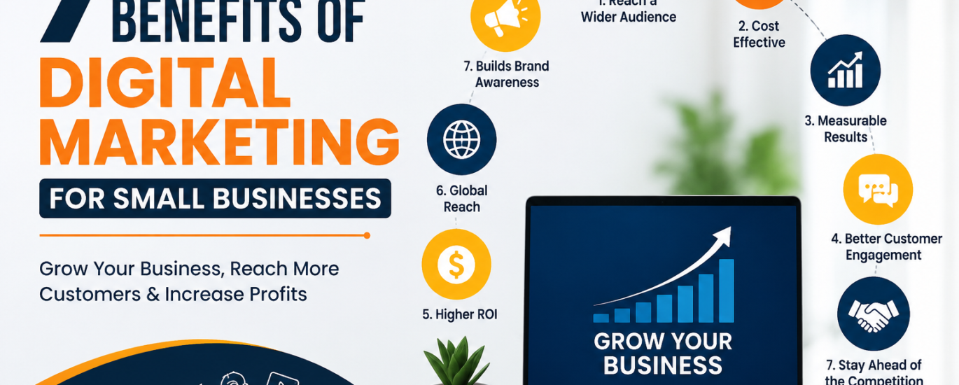 7 Benefits of Digital Marketing for Small Businesses